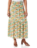 Spódnice - BlendShe Damska spódnica Bsmashu R Sk, wielokolorowy (Printed 29100), L - miniaturka - grafika 1