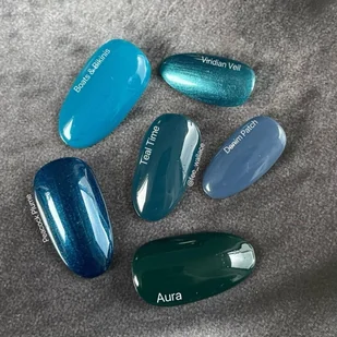CND Shellac Teal Time 7,3ml - Lakiery hybrydowe - miniaturka - grafika 3
