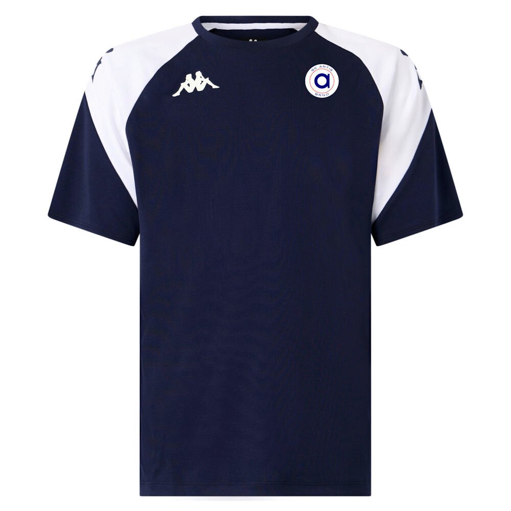 Koszulka dziecięca Kappa LORETO Blue Marine/White 6Y