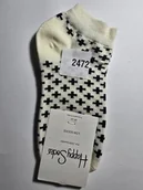 Skarpetki męskie - Kolorowe skarpety Happy Socks stopki unisex rozmiar 36-40 (2472) - miniaturka - grafika 1
