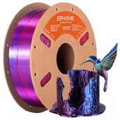 Filamenty i akcesoria do drukarek 3D - ERYONE High Speed Silk Tri-color PLA Filament 1kg Red - miniaturka - grafika 1