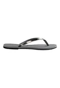 Klapki i japonki damskie - Havaianas Damskie japonki You Metallic, szary - Grey Steel Grey - 37/38 EU - miniaturka - grafika 1