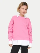 Bluzy damskie - ONLY Bluza Best 15338727 Różowy Regular Fit - miniaturka - grafika 1