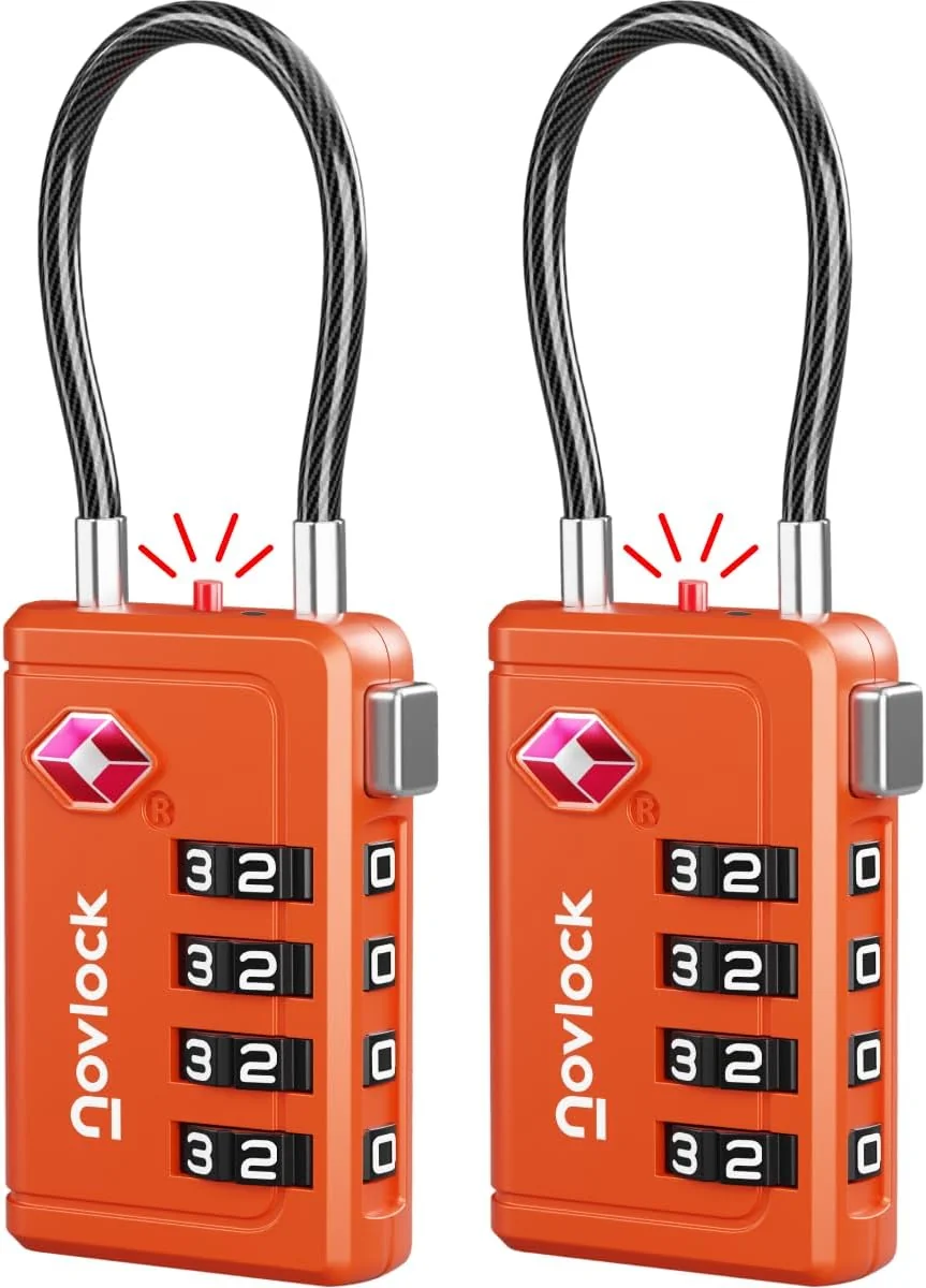 KŁÓDKI 2 SZTUKI SZYFROWE PODRÓŻNE LINKĄ WSKAŹNIKIEM OTWARTY PASEK WALIZKA