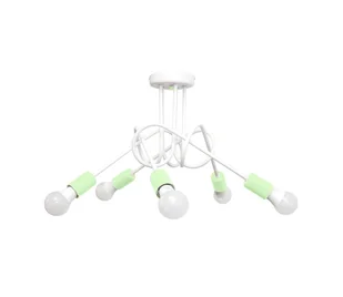 Żyrandol natynkowy OXFORD 5xE27/60W/230V - Wyposażenie pokoiku dziecięcego - miniaturka - grafika 1