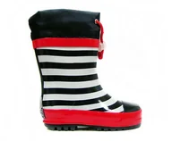 Buty dla dziewczynek - Playshoes, Kalosze dziecięce, Paski, rozmiar 30/31 - miniaturka - grafika 1