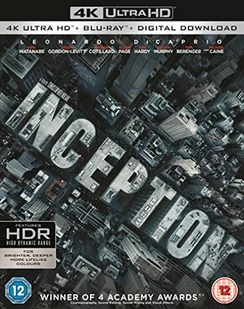 Inception (Christopher Nolan) (Blu-ray / 4K Ultra HD + Blu-ray + Digital Download) - Pozostałe filmy Blu-Ray - miniaturka - grafika 1