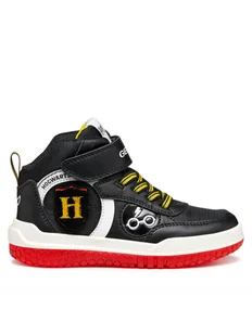 Geox Sneakersy J Buzzerlight J56MCD 054FU C0048 S Czarny - Buty dla chłopców - miniaturka - grafika 1
