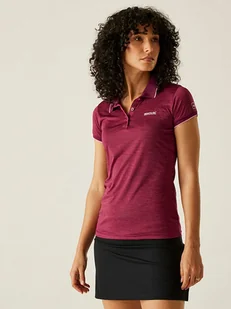 Regatta Funkcyjna koszulka polo "Remex II" w kolorze czerwonym - Koszulki sportowe damskie - miniaturka - grafika 1