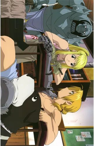 Plakat Anime Fullmetal Alchemist FMA_073 A2 Custom Manga
