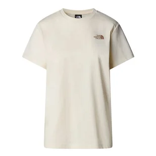 Koszulka The North Face Redbox 0A87NK95R1 - biała - Koszulki sportowe damskie - miniaturka - grafika 1