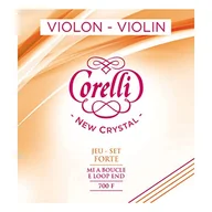 Akcesoria do instrumentów smyczkowych - Corelli Struny skrzypcowe zestaw kryształów z pętlą Forte 700F - miniaturka - grafika 1