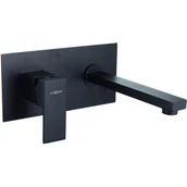 Baterie podtynkowe - Mexen MEXEN CUBE UMYWALKOWA CZARNA 73115-70 - miniaturka - grafika 1