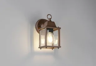 Mirande kinkiet zewnętrzny 1xE27 rdzawy 262260124 - Lampy ogrodowe - miniaturka - grafika 1