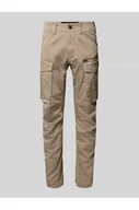 Spodnie męskie - Spodnie cargo o kroju regular tapered fit z kieszenią zapinaną na zamek błyskawiczny - G-Star Raw - miniaturka - grafika 1