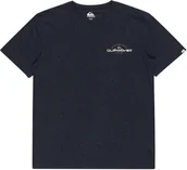 Koszulki męskie - t-shirt QUIKSILVER ARCHED TYPE TEE Navy Blazer - BYJ0 - miniaturka - grafika 1