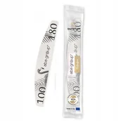 Akcesoria do paznokci - Aba Group Pilnik do Paznokci Półksiężyc 100/180 Slim Sterylny - miniaturka - grafika 1