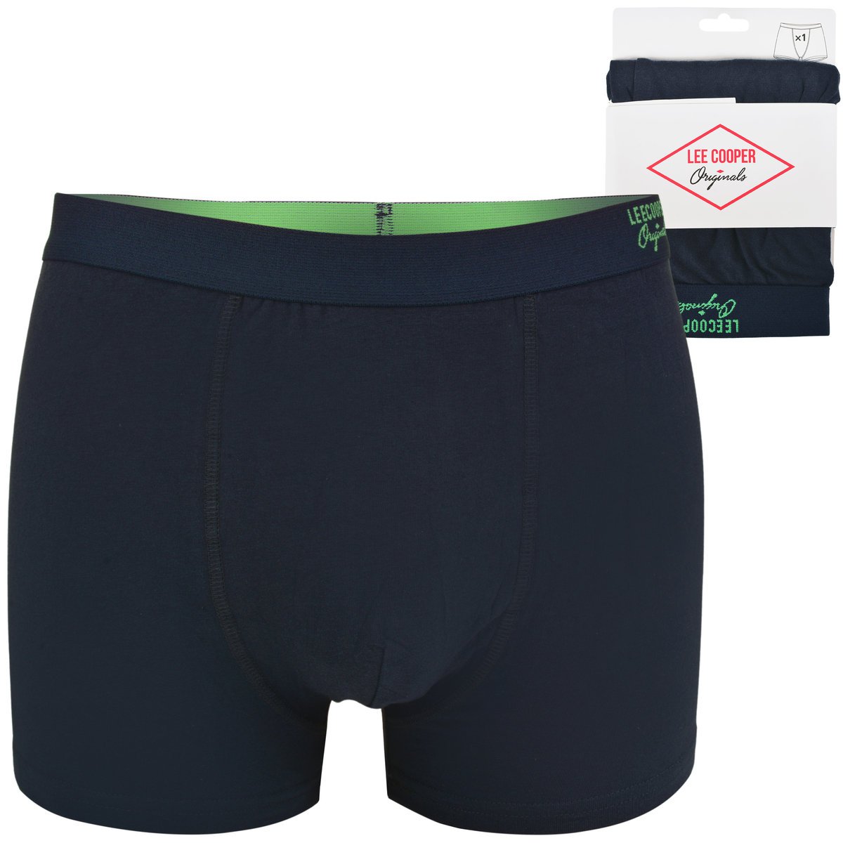 Lee Cooper Bokserki Męskie Bawełniane 40938 Granatowe 1 sztuka Rozmiar L
