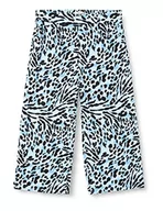 Spodnie damskie - ICHI Damskie spodnie rekreacyjne IHKATE PA15, 201893/Little Boy Blue Leo Print, M, 201893/Little Boy Blue Leo Print, M - miniaturka - grafika 1