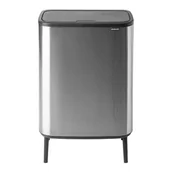 Kosze na śmieci - Brabantia Kosz na śmieci Bo Touch Bin Hi 60 l stal matowa FPP 130267 - miniaturka - grafika 1