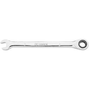 Topex Klucz płasko-oczkowy z grzechotką, 12 mm TOP-35D747 - Klucze i nasadki - miniaturka - grafika 1