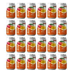 Jungle Fruits Napój o smaku Mango Zgrzewka 24 x 330 ml - żywność - Soki i napoje niegazowane - miniaturka - grafika 1