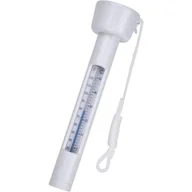 Stacje pogodowe - Termometr do wody do basenów wewnętrznych i zewnętrznych, spa, jacuzzi i stawów (biały) - miniaturka - grafika 1