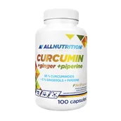 Witaminy i minerały - Allnutrition Curcumin+Ginger+Piperine Kapsułki, 100 szt. - miniaturka - grafika 1