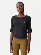 Bluzki damskie - Rinascimento Bluzka CFC0122605003 Czarny Regular Fit - miniaturka - grafika 1