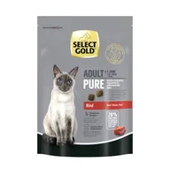 Mokra karma dla kotów - SELECT GOLD Pure Adult Wołowina 300 g - miniaturka - grafika 1