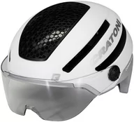 Kaski rowerowe - Cratoni Commuter Kask Pedelec, white matte M/L | 58-61cm 2020 Kaski miejskie i trekkingowe 2015049850 - miniaturka - grafika 1