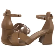 Sandały damskie - Sandały Beżowe 76225-54 (WO318-a) Wojas - miniaturka - grafika 1