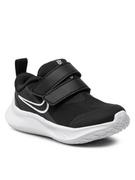 Buty dla dziewczynek - Nike Buty Star Runner 3 (TDV) DA2778 003 Czarny - miniaturka - grafika 1
