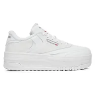 Buty dla dziewczynek - Reebok CLUB C EXTRA 100075205 Biały - miniaturka - grafika 1