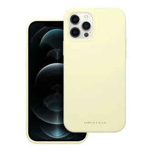 Futerał Roar Cloud-Skin - do iPhone 12 Pro Jasnożółty - Etui i futerały do telefonów - miniaturka - grafika 1