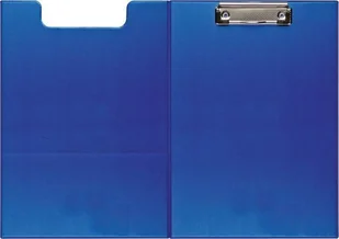 Forofis Klip board z metalowym klipsem A4 zamykany 91244 niebieska PVC - Deski z klipsem - miniaturka - grafika 1