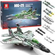 Klocki - Klocki techniczne Samolot myśliwski dalekiego zasięgu MIG-29 1290ele ZA5800 - miniaturka - grafika 1