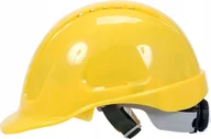 Odzież robocza - KASK OCHRONNY ŻÓŁTY SZYBKA REGULACJA ABS BHP YATO YT-7397 - miniaturka - grafika 1