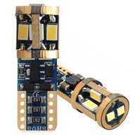 Żarówki samochodowe - Żarówka W5W Led Em Automotive T10 12V Krystaliczna Biała Canbus Mocna 2Szt. - miniaturka - grafika 1