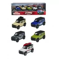 Majorette Zestaw Jimny 5 sztuk 454169 - Samochody i pojazdy dla dzieci - miniaturka - grafika 1