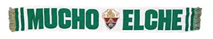 Elche C.F. Szalik Krosna, Wielu Elche, Biały/Zielony, Unisex - Apaszki i szaliki damskie - miniaturka - grafika 1