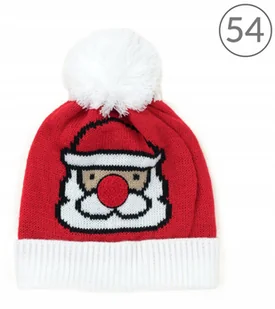 Szaleo ŚWIĄTECZNA CZAPKA Mikołaj KIDS cz21406-1 - Czapki dla dzieci - miniaturka - grafika 1