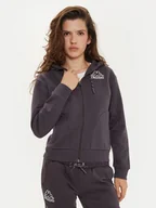 Bluzy damskie - Kappa Bluza Femisa 351N2NW Szary Regular Fit - miniaturka - grafika 1