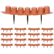 Ogrodzenia - Zestaw 2 obrzeży do łóżek Terracotta 8.1m - miniaturka - grafika 1