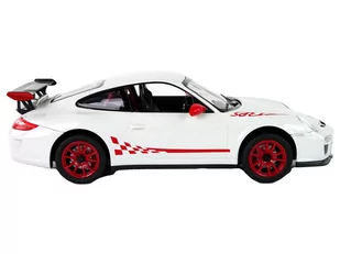 Auto R/C Porsche 911 GT3 RS 1:14 Rastar Białe - Samochody i pojazdy dla dzieci - miniaturka - grafika 3