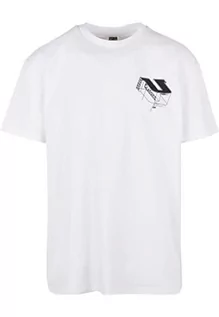 Koszulki męskie - Urban Classics Męski t-shirt Organic Constructed Tee, biały, 4XL, biały, 4XL - grafika 1
