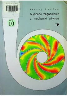 Wybrane zagadnienia z mechaniki płynów - Technika - miniaturka - grafika 1