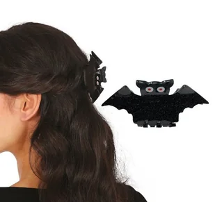 Spinka do włosów nietoperz halloween 7 cm - Ozdoby do włosów - miniaturka - grafika 1