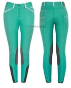 Bryczesy - Pikeur Bryczesy CORENA pół lej turquoise slat - miniaturka - grafika 1