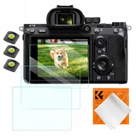 Kamery cyfrowe - akcesoria - 3x Zestaw Osłona Szkło 9H na Ekran Sony A9 A7III A7R II RX1 RX10 RX100 - miniaturka - grafika 1
